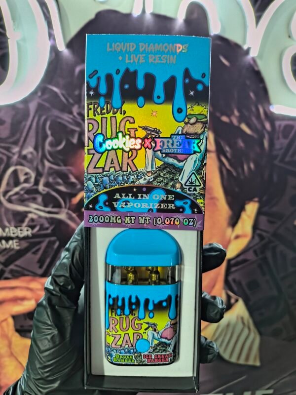 BRUCE BANNER ICE CREAM BANGER 3 COOKIES X THE FREAK BROTHERS BRUCE BANNER & ICE CREAM BANGER (SATIVA & HYBRID) 2GR