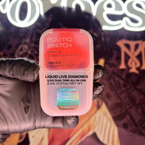 BOUTIQ SWITCH BUBBLEGUM RUNTZ & RAINBOW BELTS (INDICA & INDICA) V1 2GR