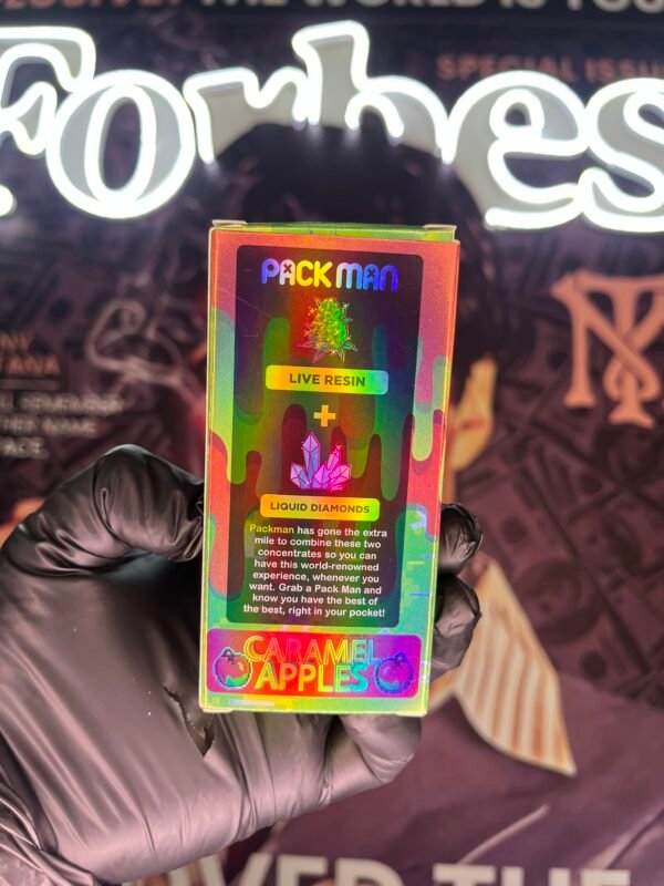PACK MAN V1 CARAMEL APPLES (HYBRID) 2GR