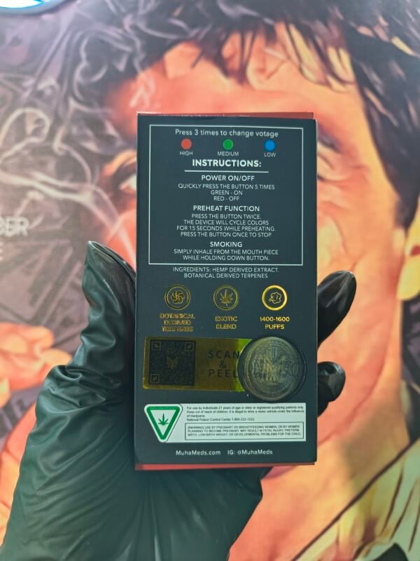 MUHA MEDS JEDI KUSH (INDICA) 3.5gr