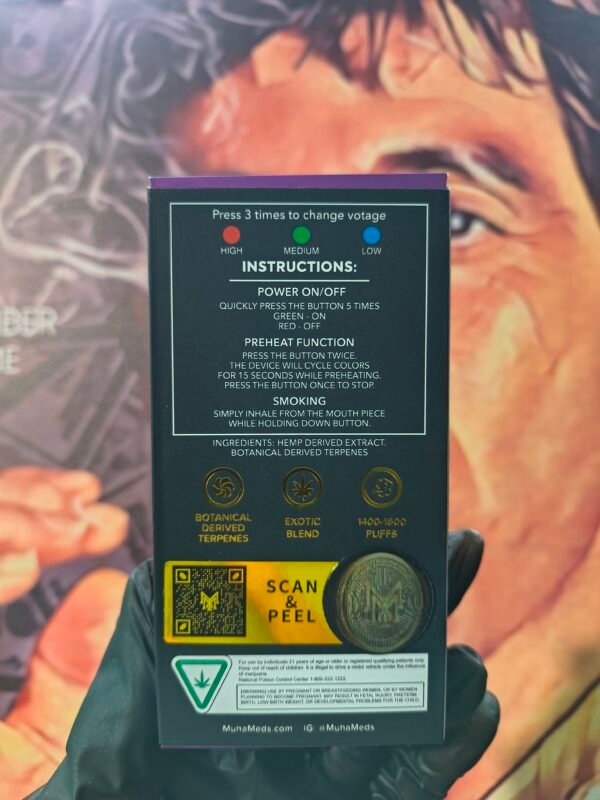 MUHA MEDS LAVANDER HAZO V2 (SATIVA) 3.5gr