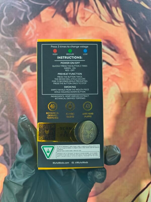 MUHA MEDS MANGO PEACH RINGS V2 (HYBRID) 3.5gr