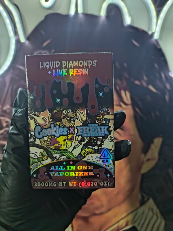 MUFFIN SAUCE & LUNAR LYCHES 1 COOKIES X THE FREAK BROTHERS MUFFIN SAUCE & LUNAR LYCHEE (SATIVA) & (SATIVA) 2gr