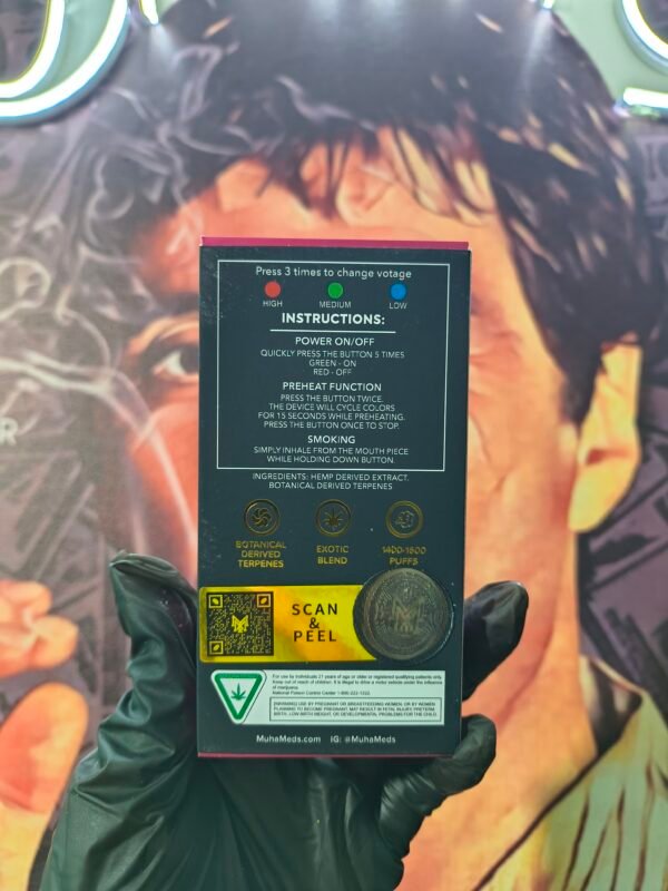 MUHA MEDS PURPLE CHAMPAGNE V2 (SATIVA) 3.5gr