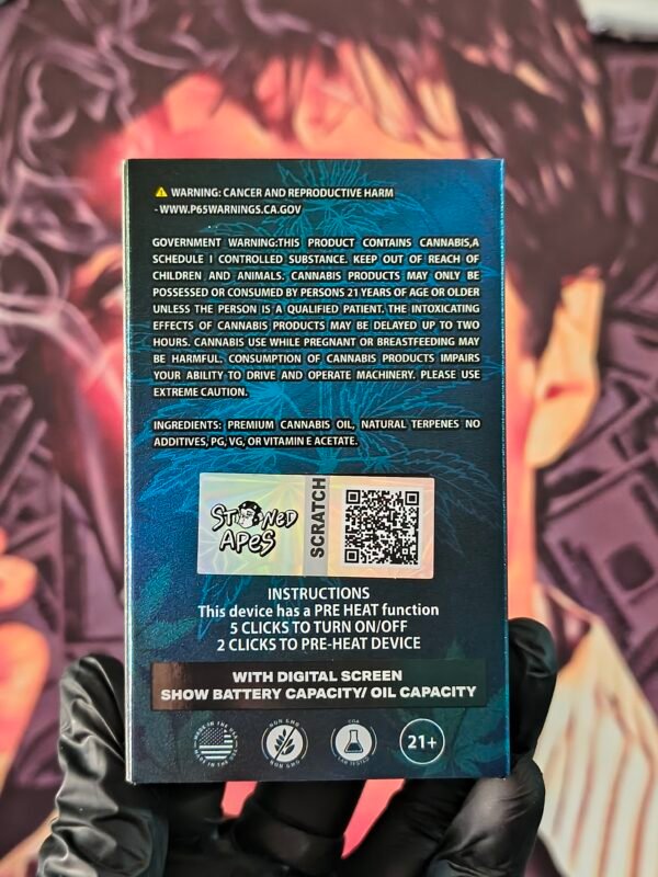 SAPPHIRE KUSH 2 STONED APES SAPPHIRE KUSH (INDICA) 2gr