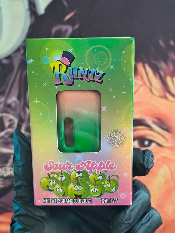 SOUR APPLE 1 RUNTZ SOUR APPLE (SATIVA) 2gr