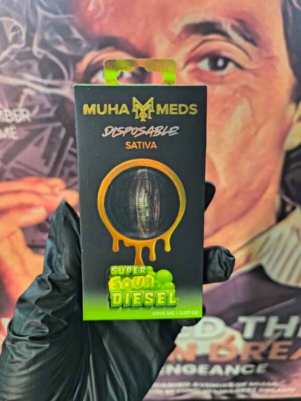SUPER SOUR DIESEL 5 MUHA MEDS SUPER SOUR DIESEL (SATIVA) 2gr