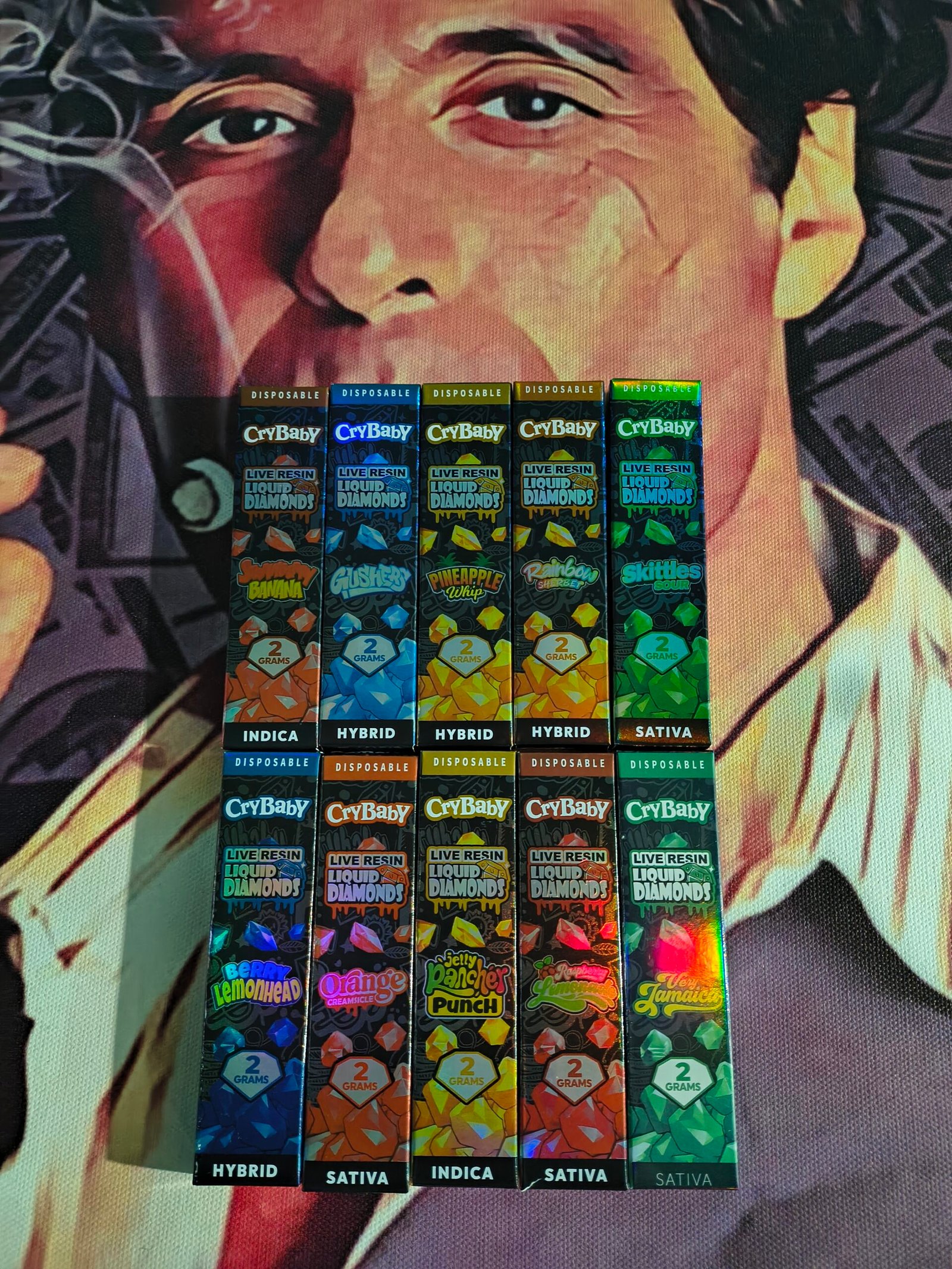 LOGO CRYBABY CRYBABY BERRY LEMONHEAD (HYBRID) 2gr