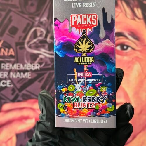 KIWI BERRY RUNTZ 1 PACKS X ACE ULTRA KIWI BERRY RUNTZ (INDICA) 2gr