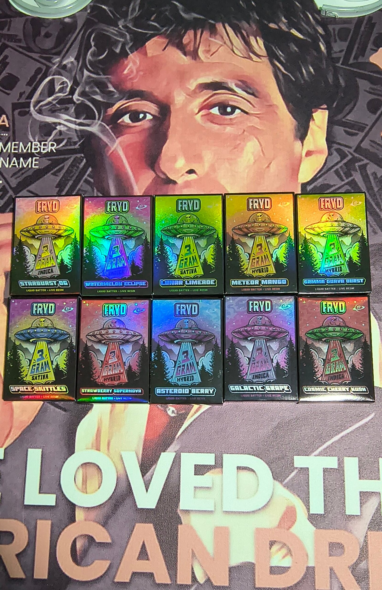 FRYD ASTEROID BERRY (HYBRID) 3gr