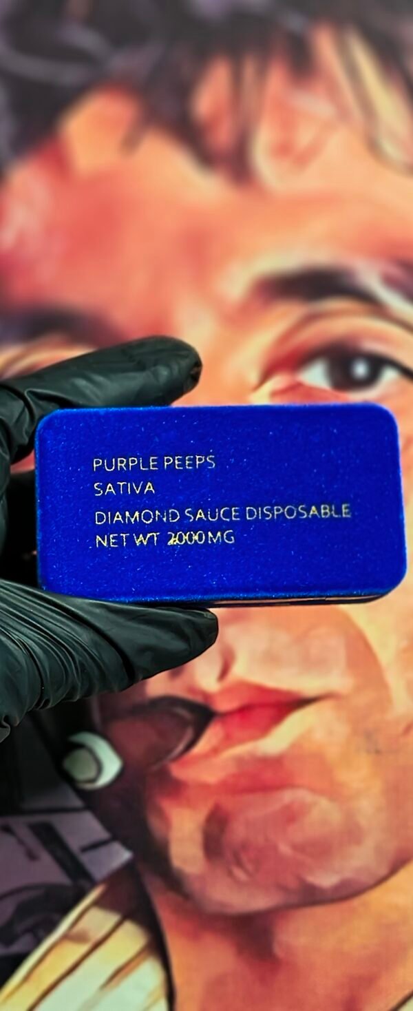 PURPLE PEEPS ACE ULTRA PREMIUM X PACK MAN PURPLE PEESPS (SATIVA) 2gr