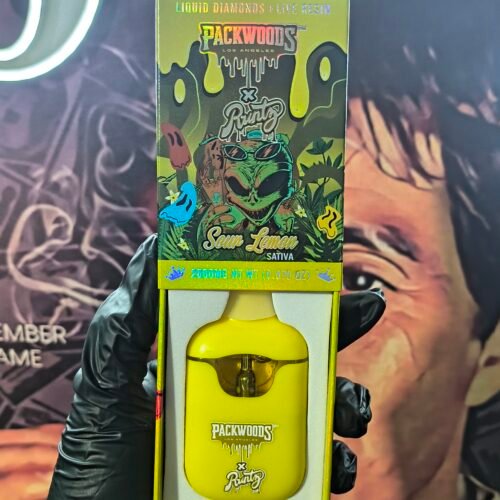 SOUR LEMON 3 PACKWOODS X RUNTZ SOUR LEMON (SATIVA) 2gr