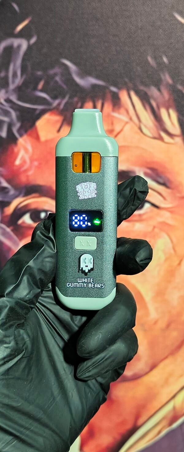 PACK MAN WHITE GUMMY BEARS (HYBRID) 2gr