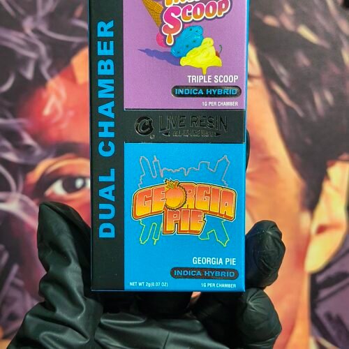 COOKIES DUAL CHAMBER V3 TRIPLE SCOOP & GEORGIA PIE (INDICA & INDICA) 2gr