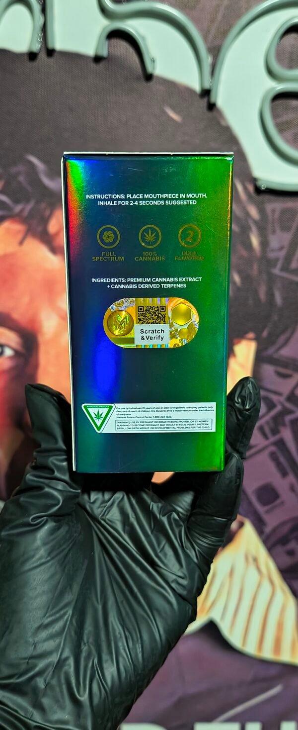 BLUEBERRY MUFFIN & GARLIC JELLY 2 MUHA MEDS DUAL GARLIC JELLY & BLUEBERRY MUFFIN (INDICA & INDICA) 2gr