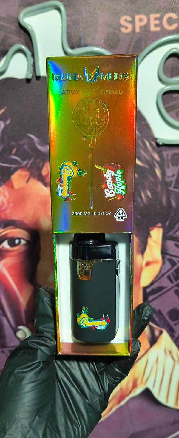 CANDY APPLE & PINEAPPLE RUNTS 3 MUHA MEDS DUAL CANDY APPLE & PINEAPPLE RUNTS (SATIVA & HYBRID) 2gr