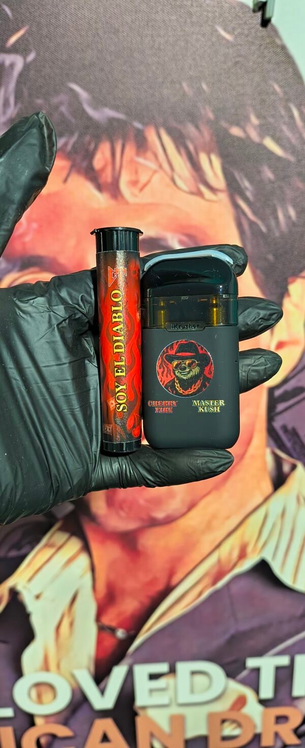 CHERRY FIRE & MASTER KUSH 5 CT CHERRY FIRE & MASTER KUSH (INDICA & INDICA) 3gr