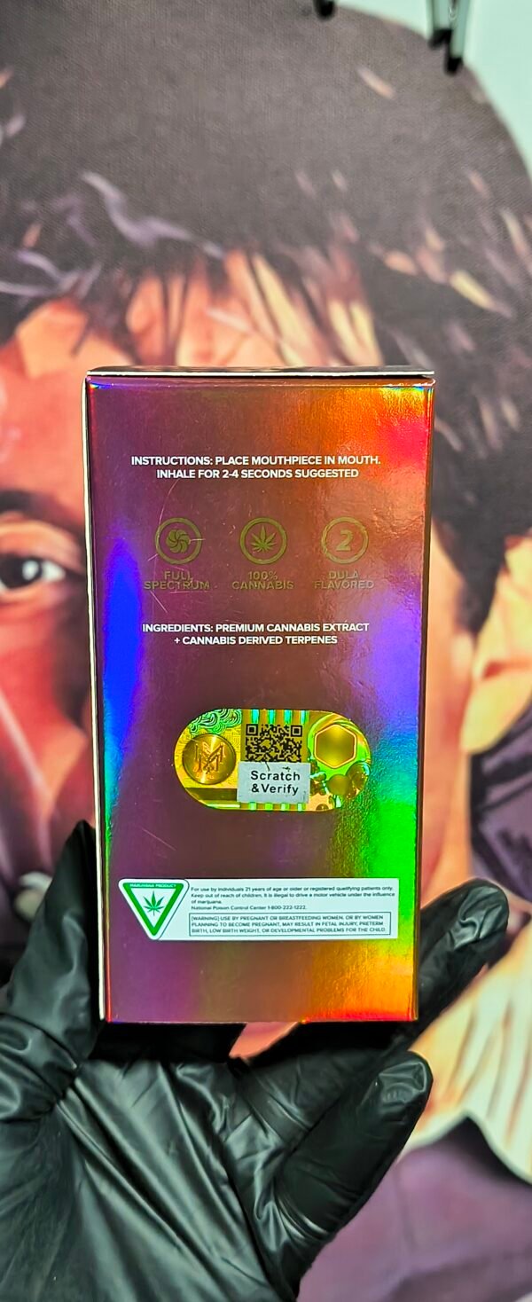 FATSO & BUBBLE GUM BURST 2 MUHA MEDS DUAL FATSO & BUBBLE GUM BURST (INDICA & INDICA) 2gr