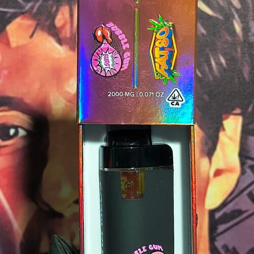 FATSO & BUBBLE GUM BURST 3 MUHA MEDS DUAL FATSO & BUBBLE GUM BURST (INDICA & INDICA) 2gr