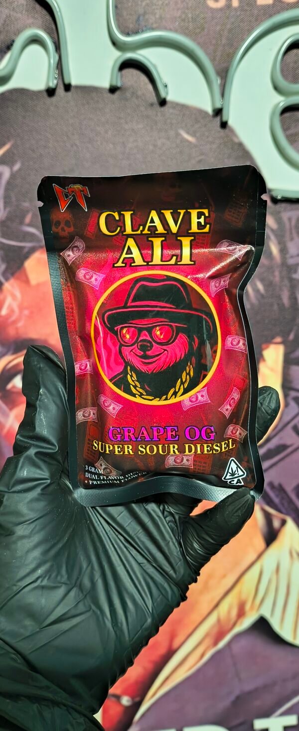 CT GRAPE OG & SUPER SOUR DIESEL (INDICA & SATIVA) 3gr
