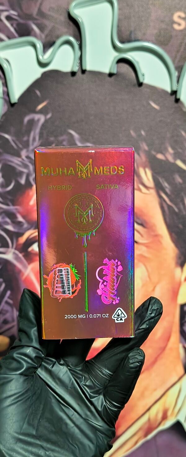 HABIBI & STRAWBERRY RUNTZ 1 MUHA MEDS DUAL HABIBI & STRAWBERRY RUNTZ (HYBRID & SATIVA) 2gr