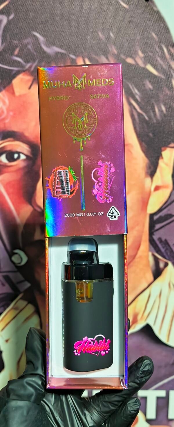 HABIBI & STRAWBERRY RUNTZ 3 MUHA MEDS DUAL HABIBI & STRAWBERRY RUNTZ (HYBRID & SATIVA) 2gr