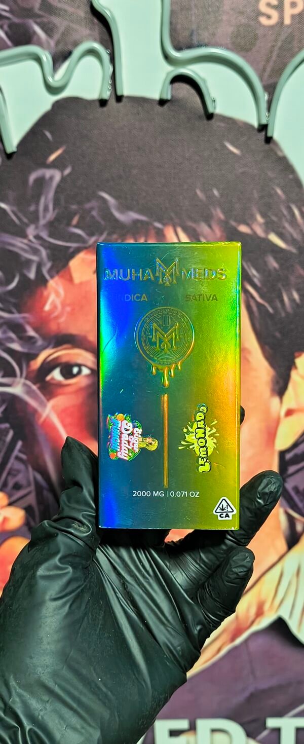 LEMONADO & SUGAR DADAY PUNCH 1 MUHA MEDS DUAL LEMONADO & SUGAR DADAY PUNCH (INDICA & SATIVA) 2gr