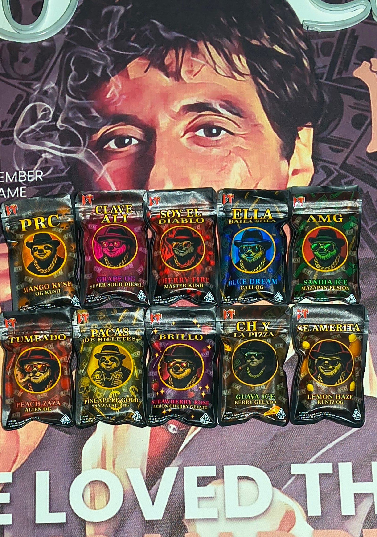 CT BLUE DREAM & CALI OG (SATIVA & INDICA) 3gr