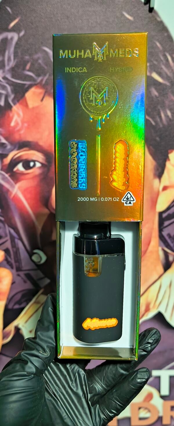 MIMOSA & BLUEBERRY COOKIES 3 MUHA MEDS DUAL BLUEBERRY COOKIES & MIMOSA (INDICA & HYBRID) 2gr