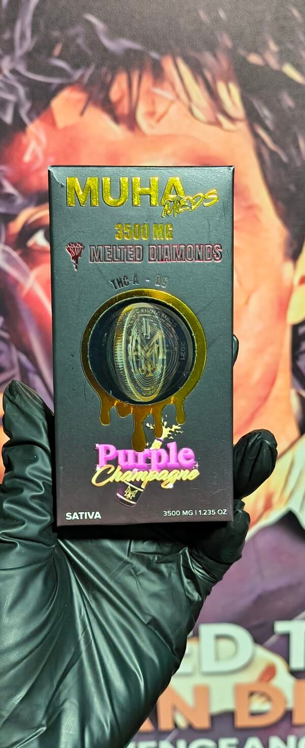 MUHA MEDS PURPLE CHAMPAGNE V2 (SATIVA) 3.5gr