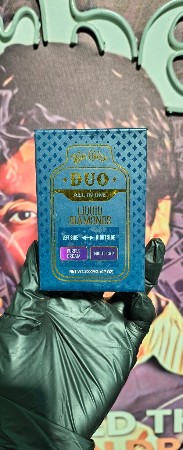 BIG CHIEF DUO PURPLE DREAM & NIGHT CAP (INDICA & SATIVA) 2gr