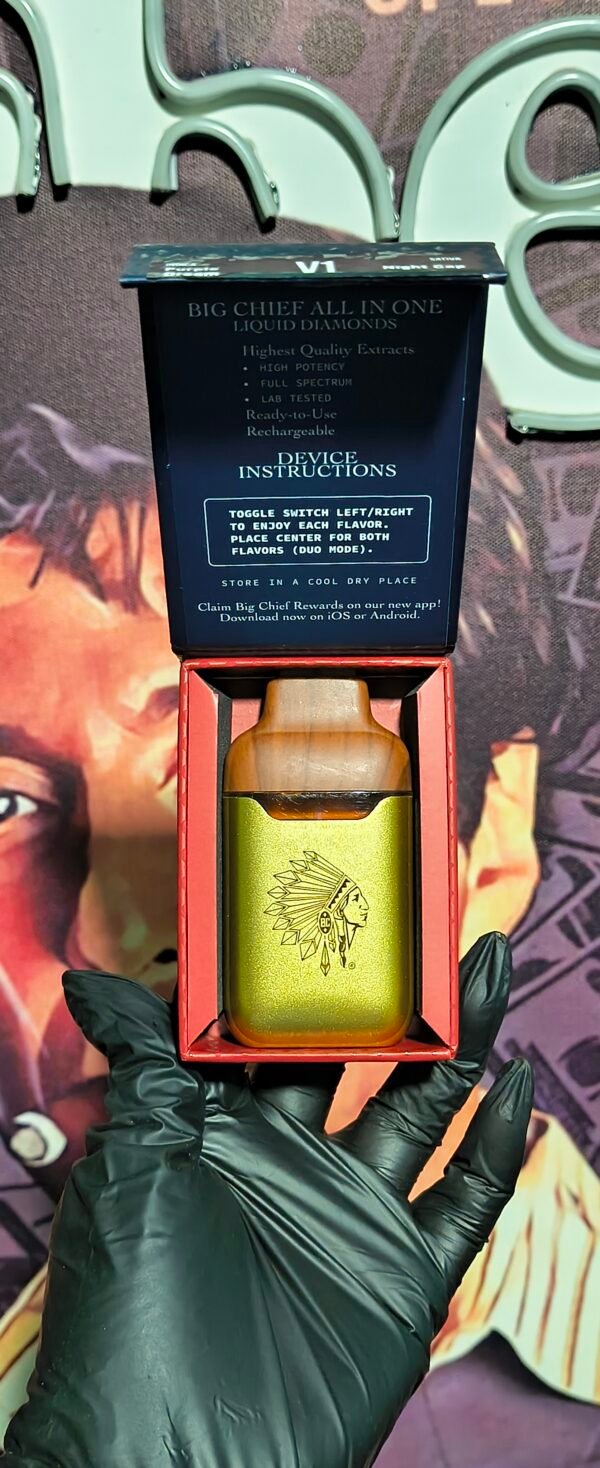 BIG CHIEF DUO PURPLE DREAM & NIGHT CAP (INDICA & SATIVA) 2gr