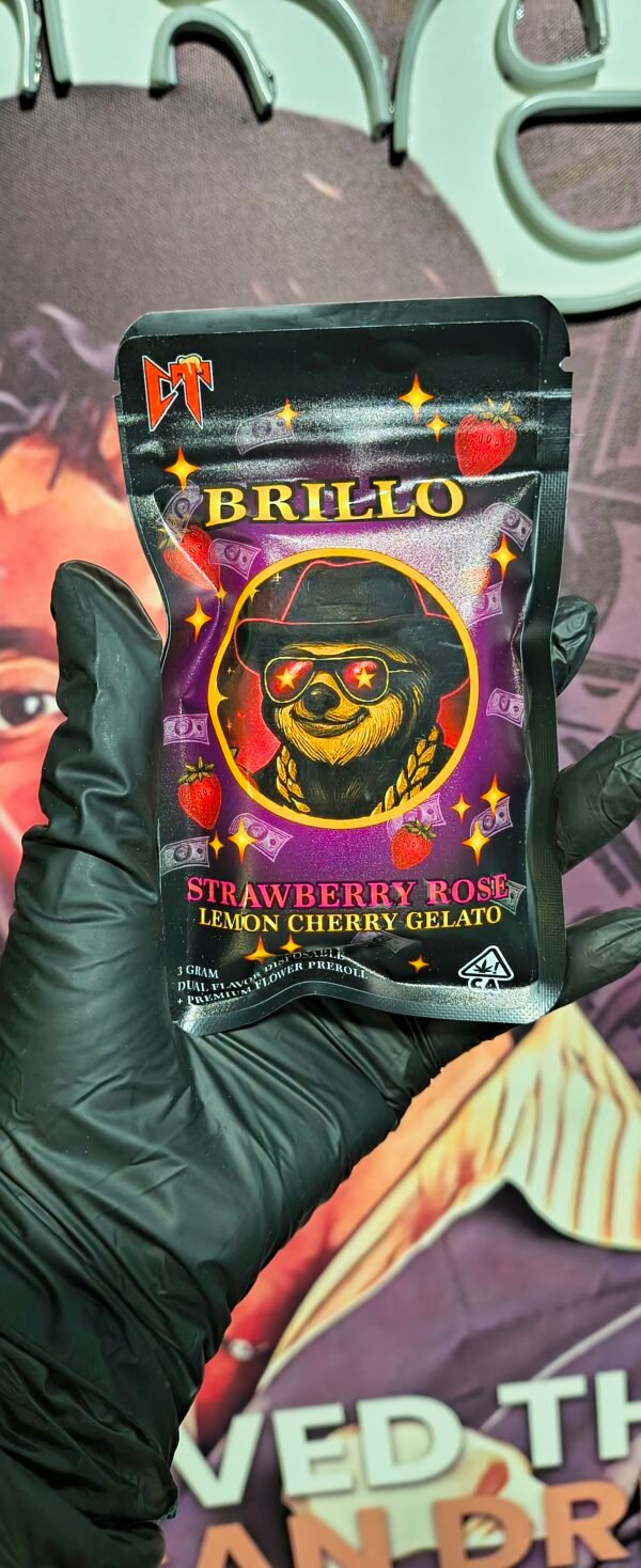 CT STRAWBERRY ROSE & LEMON CHERRY GELATO (SATIVA & HYBRID) 3gr