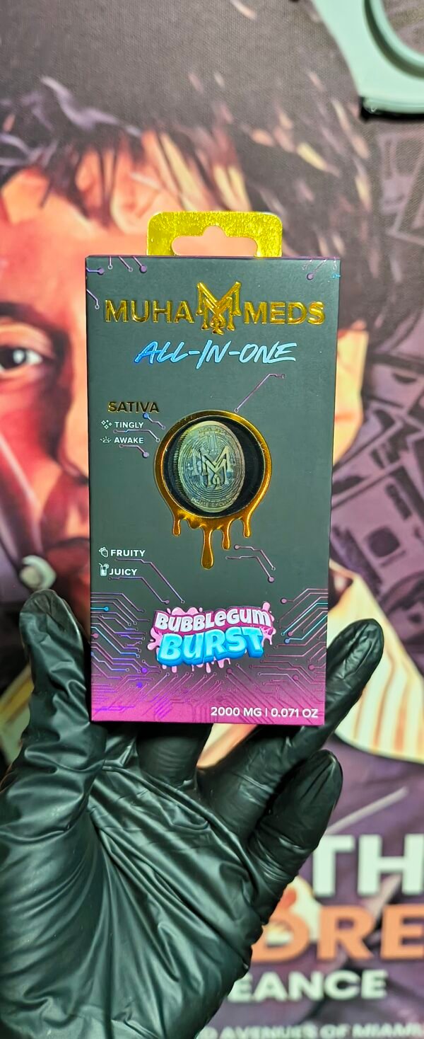 BUBBLEGUM BURST 1 MUHA MEDS V4 BUBBLEGUM BURST (SATIVA) 2gr