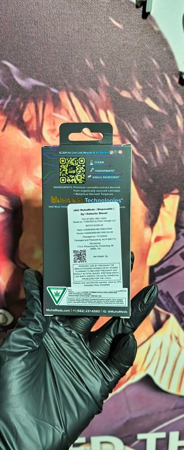 GALACTIC DIESEL 2 MUHA MEDS V4 GALACTIC DIESEL (INDICA) 2gr