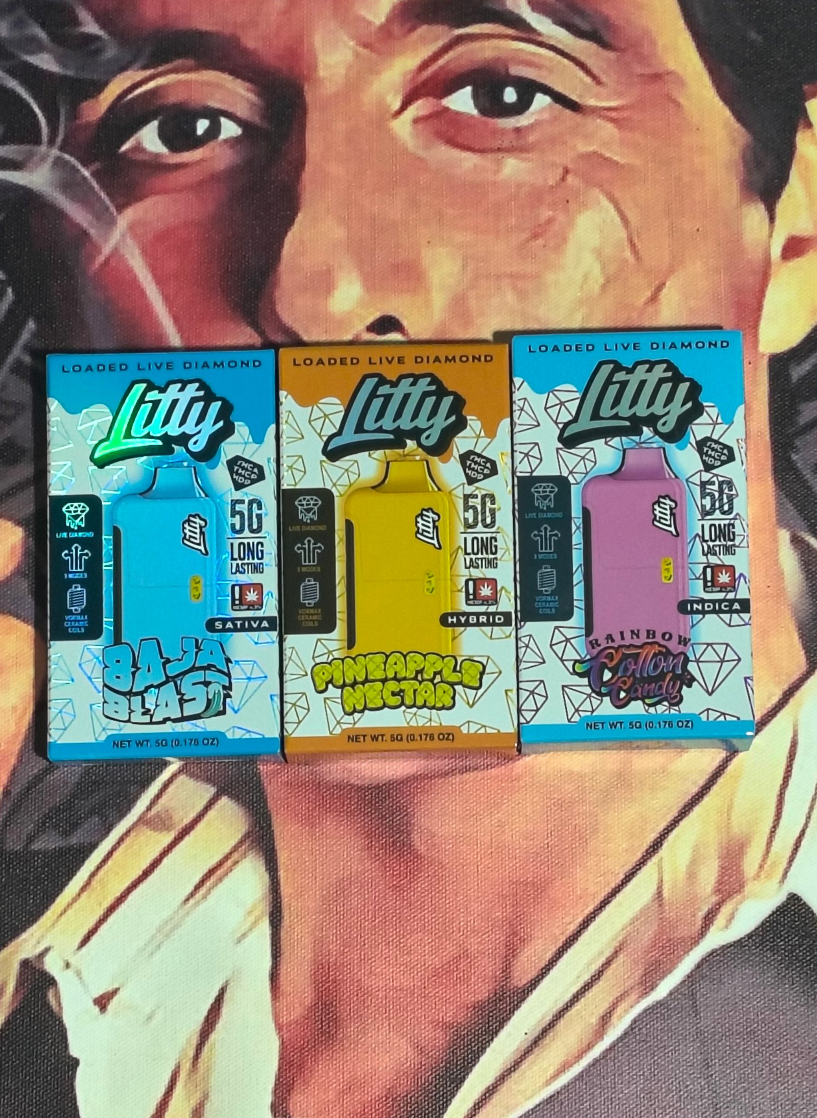 LITTY RAINBOW COTTON CANDY (INDICA) 5gr