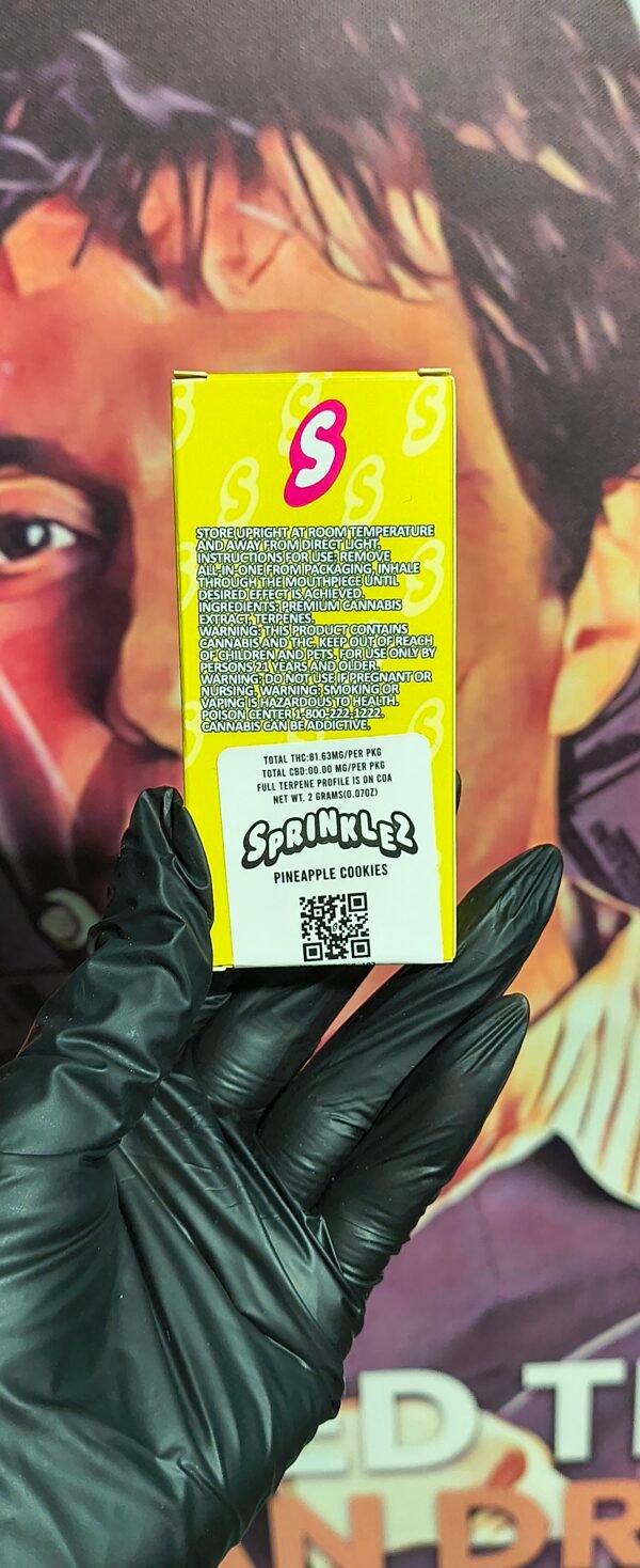 SPRINKLEZ PINEAPPLE COOKIES (SATIVA) 2gr