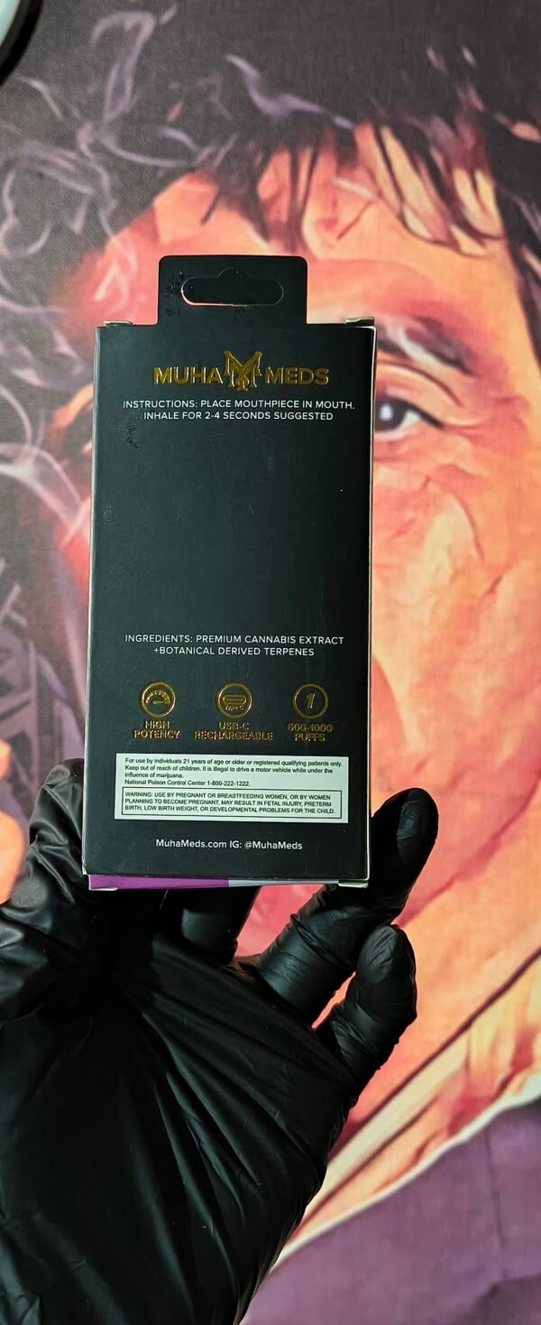 BERRY GELATO 2 MUHA MEDS DUAL V2 BLUE DREAM & LAVANDER LEMON LIFT (HYBRID & HYBRID) 2gr