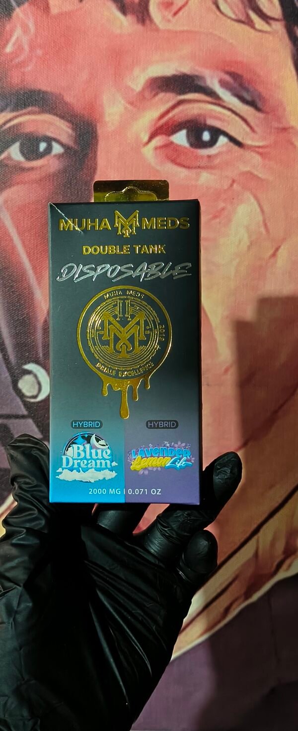 BLUE DREAM 1 MUHA MEDS DUAL V2 BLUE DREAM & LAVANDER LEMON LIFT (HYBRID & HYBRID) 2gr