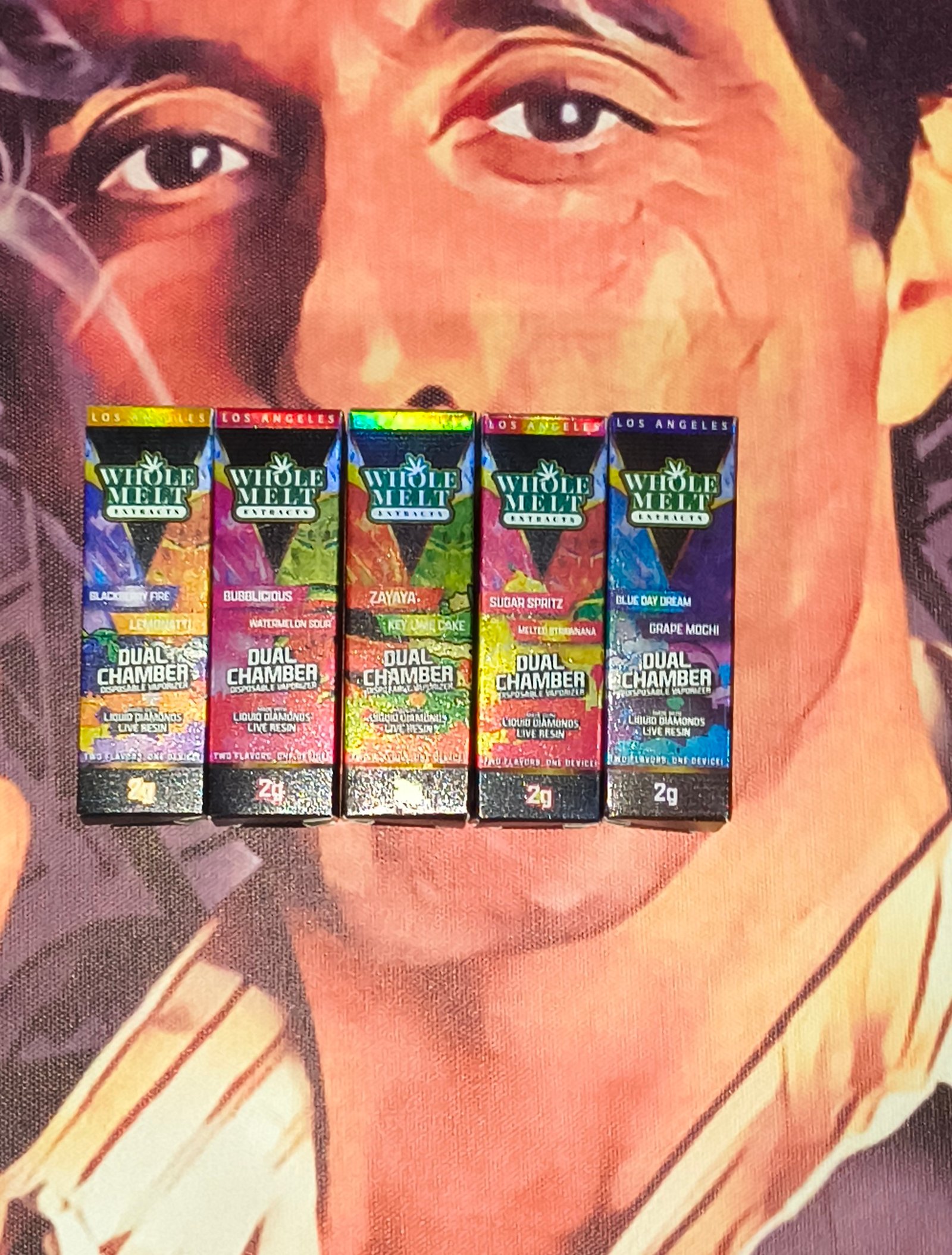 WHOLE MELT BLACKBERRY FIRE & LEMONATTI (HYBRID & HYBRID) 2gr