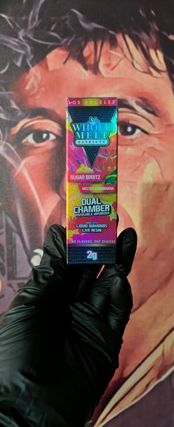 MELTED STRAWNANA 1 WHOLE MELT SUGAR SPRITZ & MELTED STRAWNANA (SATIVA & SATIVA) 2gr