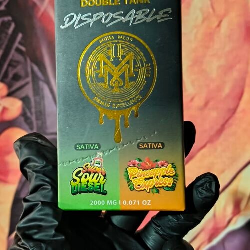 MUHA MEDS DUAL V2 SUPER SOUR DIESEL & PINEAPPLE EXPRESS (SATIVA & SATIVA) 2gr