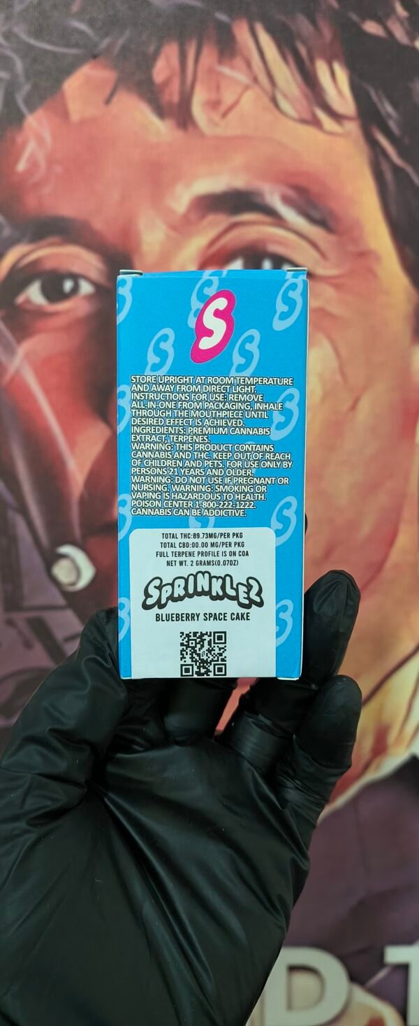 SPRINKLEZ BLUEBERRY SPACE CAKE (INDICA) 2gr