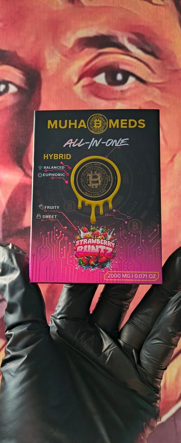 STRAWBERRY RUNTZ 2 MUHA MEDS V5 STRAWBERRY RUNTZ (HYBRID) 2gr