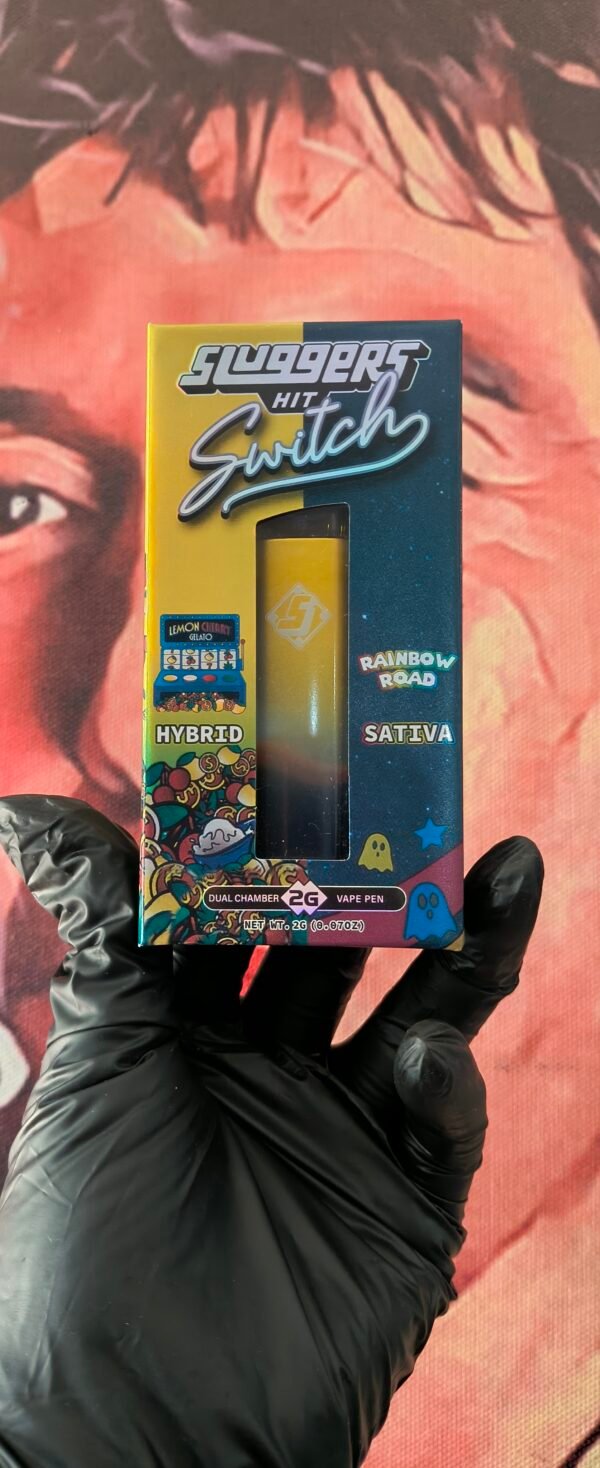 LEMON CHERRY GELATO 1 SLUGGERS DUAL LEMON BERRY GELATO & RAINBOW ROAD (HYBRID & SATIVA) 2gr