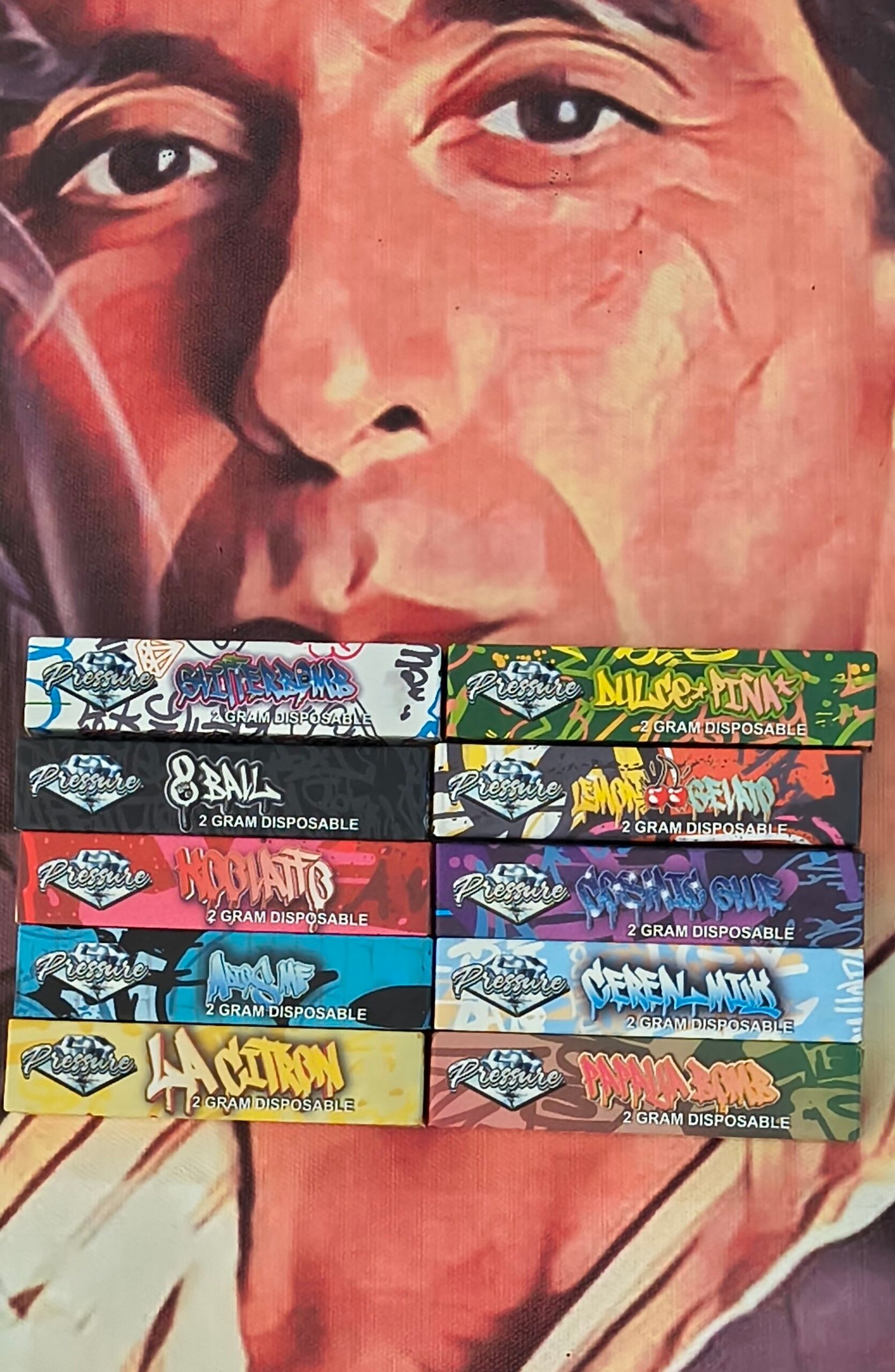 LOGO PRESSURE PRESSURE 8 BALL (HYBRID) 2gr