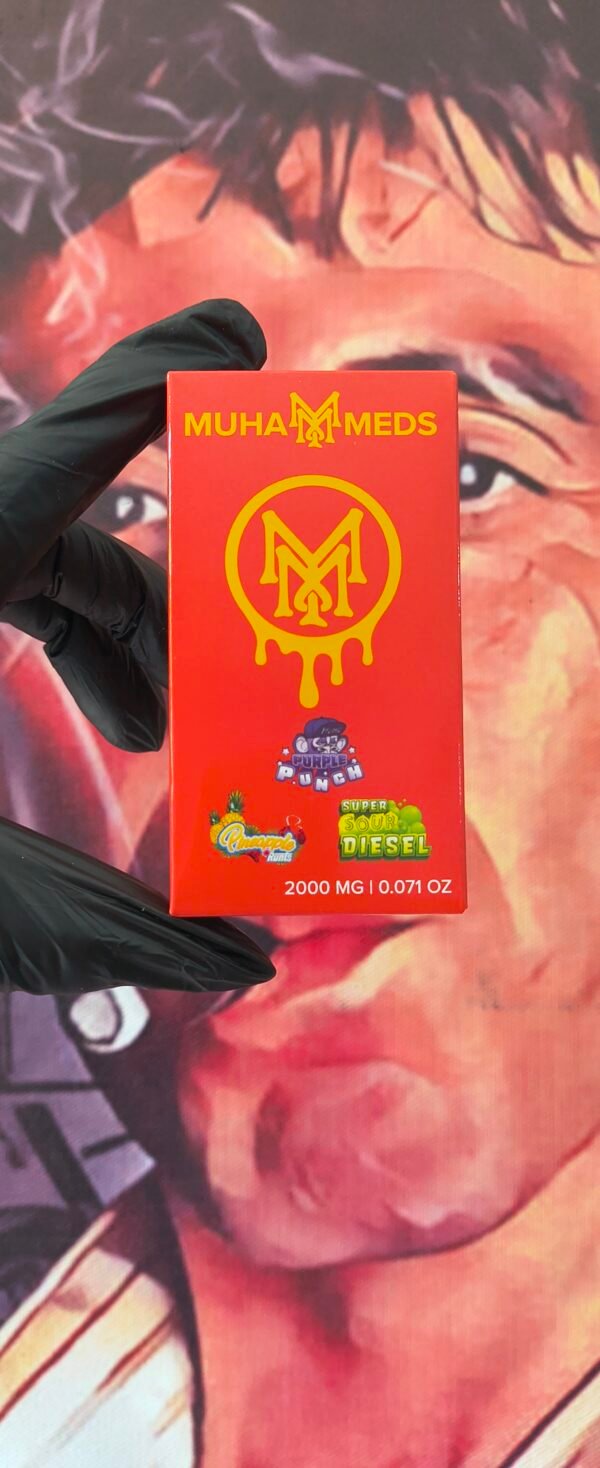 PURPLE PUNCH 1 MUHA MEDS TRIPLE PURPLE PUNCH & PINEAPPLE RUNTS & SUPER SOUR DIESEL (INDICA & SATIVA & HYBRID) 2gr