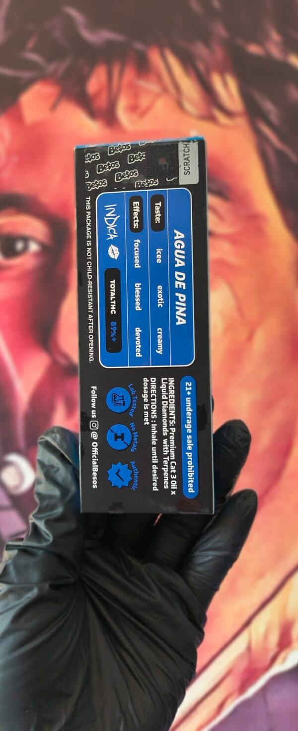 BESOS AZUL AGUA DE PINA (INDICA) 2gr