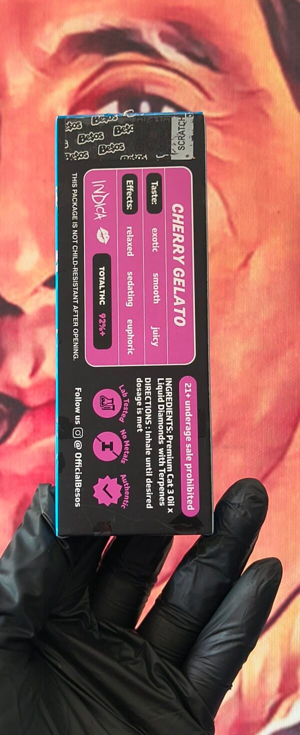 BESOS AZUL CHERRY GELATO (INDICA) 2 gr