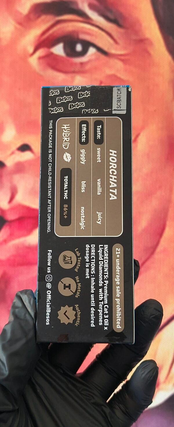 BESOS AZUL HORCHATA (HYBRID) 2gr